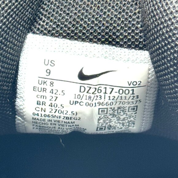 Nike Mens Metcon 9 Black Shoes Size 9 GUC Cross Training Cross Fit DZ2617-001 - Picture 6 of 11